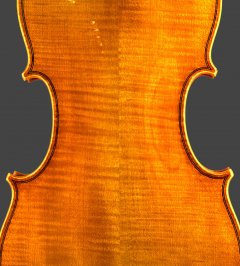 Gros plan fond violon Thomas Billoux Luthier