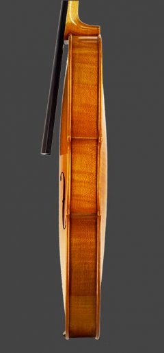 Côté droit violon Thomas Billoux Luthier 2013